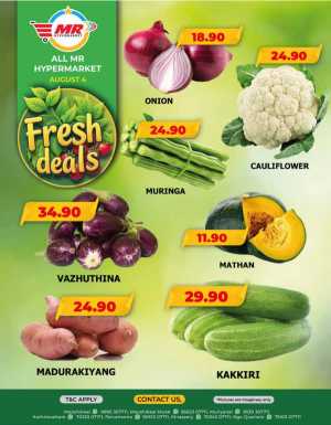 Fresh Deal In MR Hypermarket Calicut